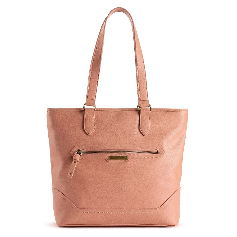 Frye Pink Leather Tote Bag